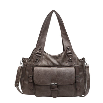 Sac à main femme chic en cuir avec fermeture éclair