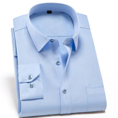 Chemise Homme Stretch Confort sans Plis, facile d'entretien