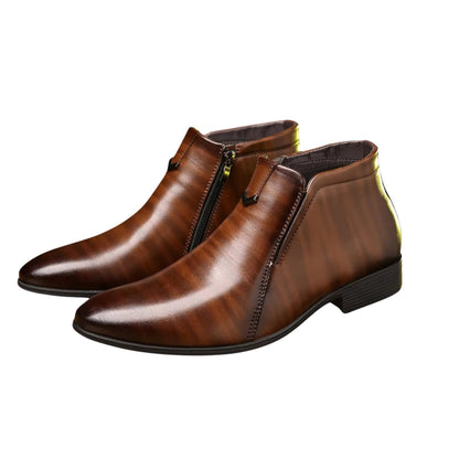 Bottines Femmes Élégantes à Fermeture Éclair Latéral - PanierRoyale