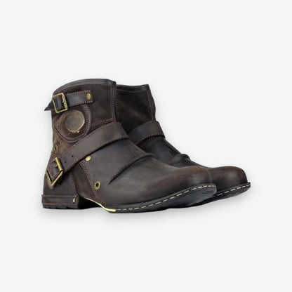 Bottines Femmes Chic à Lacets et Éclair