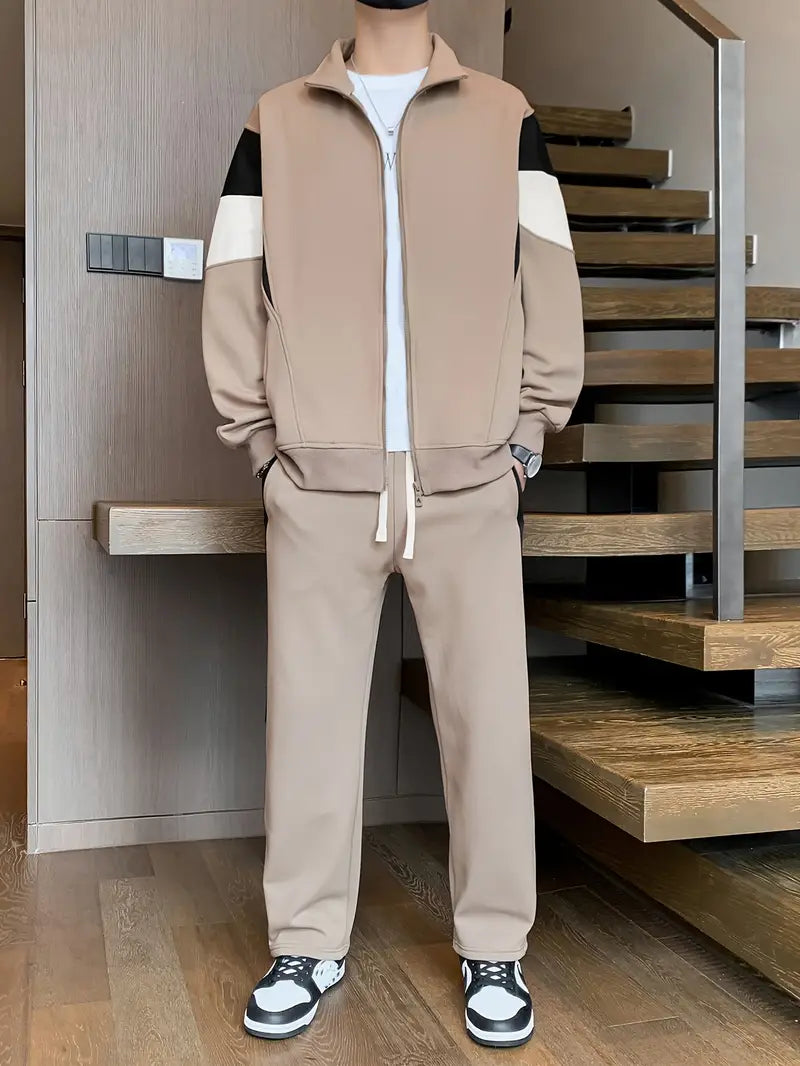 Survêtement Homme Hiver Doux et Élégant - PanierRoyale