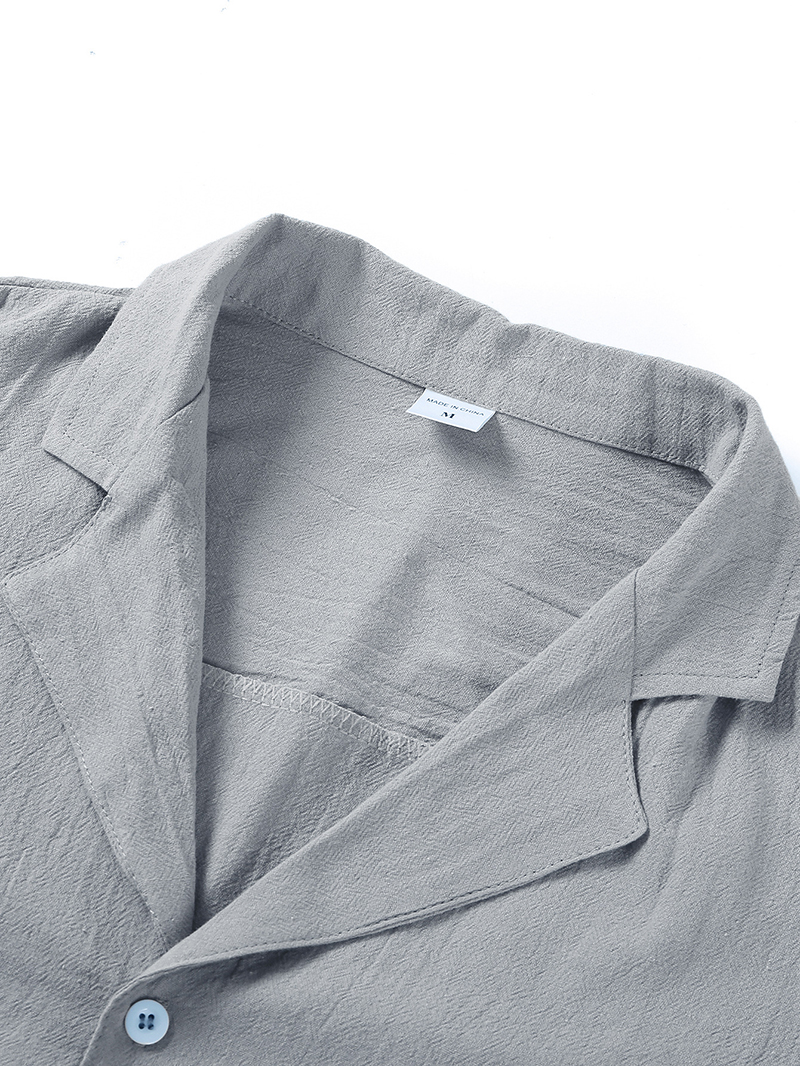 Chemise Homme Décontractée pour Été
