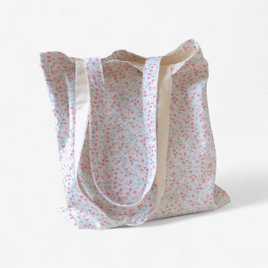 Sac à Main Grande Capacité Fleuri et Coloré - PanierRoyale