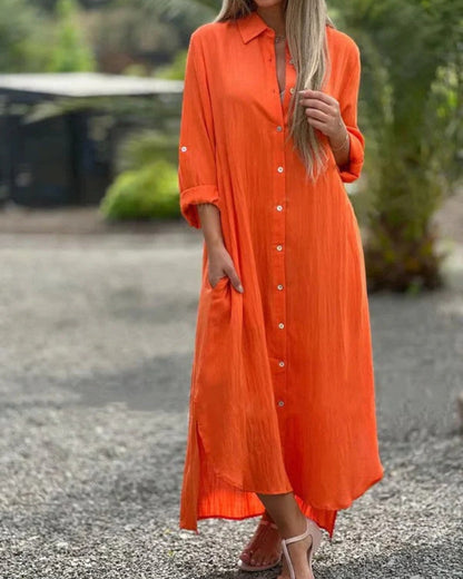 Robe Femme en Coton Doux et Élégante