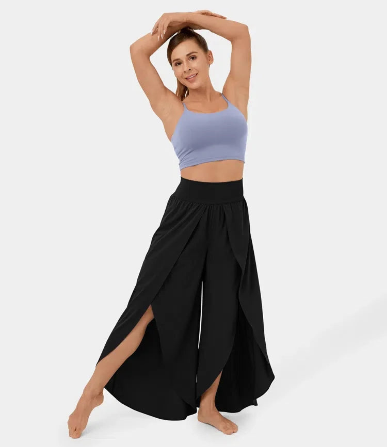 Pantalon Femme Taille Classique Longueur Totale