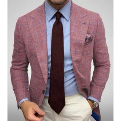 Blazer Homme Classique Manches Longues