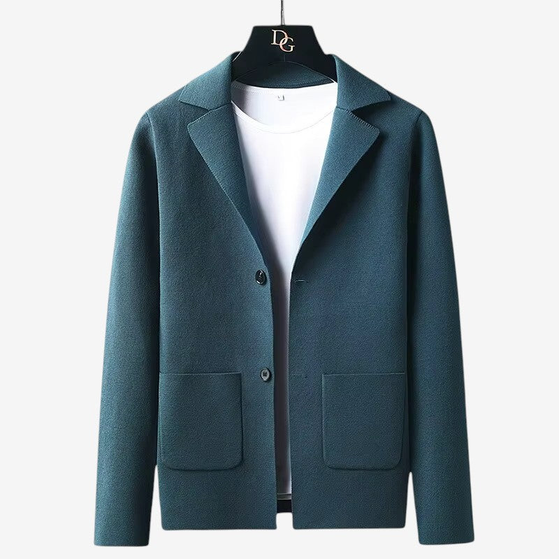 Veste Homme Classique en Laine avec Boutons - PanierRoyale