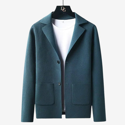 Veste Homme Classique en Laine avec Boutons - PanierRoyale