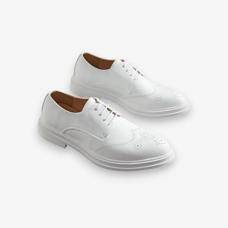 Chaussures décontractées à bout pointu avec semelle robuste et lacets ajustables → Chaussures décontractées bout pointu confortables et robustes - PanierRoyale