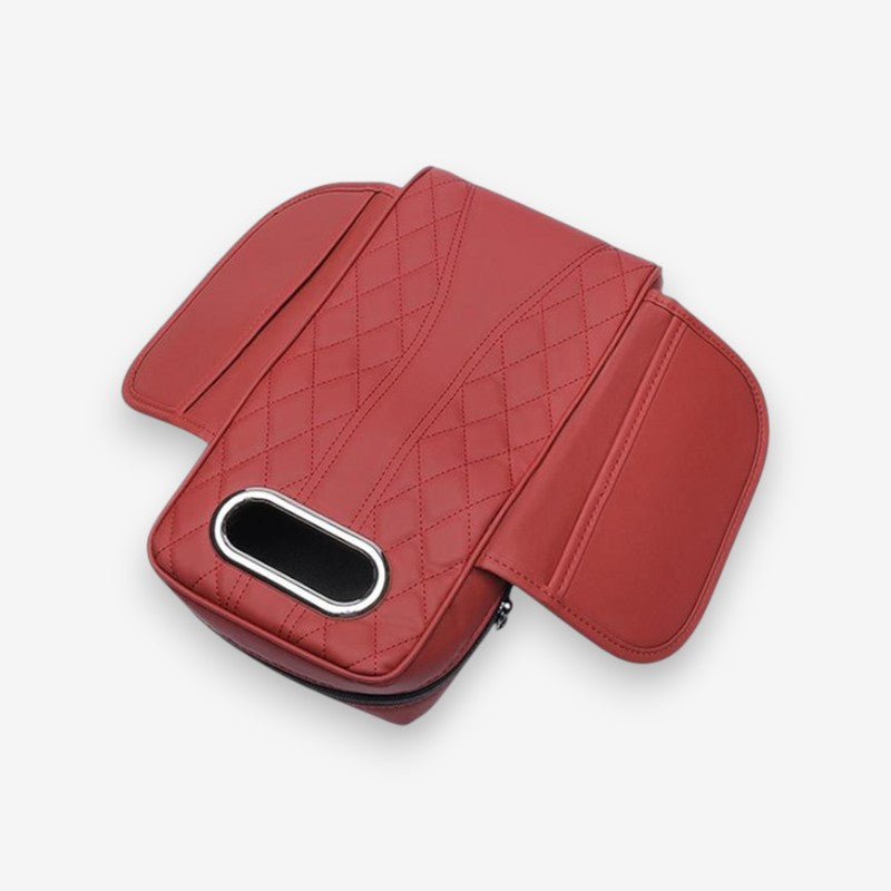 Coussin d'Accoudoir de Voiture avec Pochette de Stockage