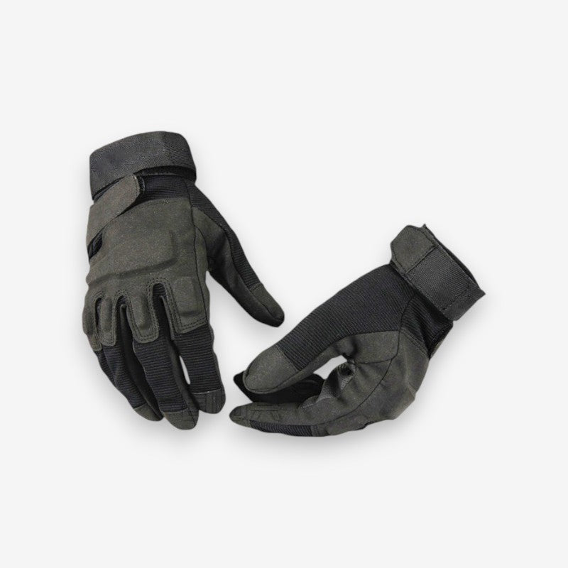 Gants de Sport Imperméables avec Palmes en Caoutchouc et Fermeture Éclair