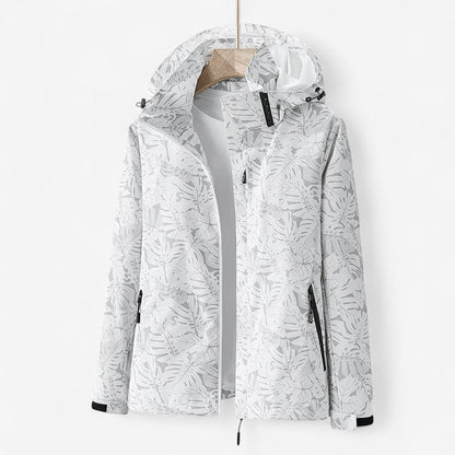 Veste Hiver à Capuche avec Manches Longues et Poches Réglables