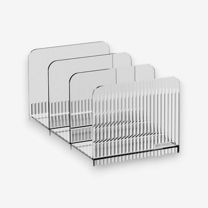 Organiseur de Bureau Verre avec 3 Tiroirs - PanierRoyale