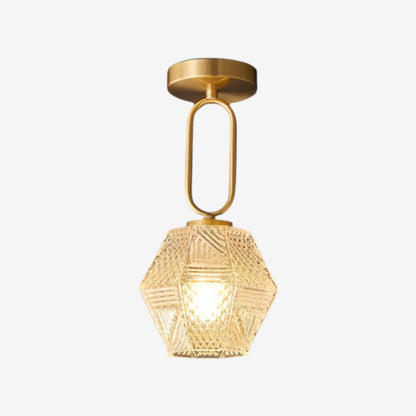 Luminaire Suspendu Cristal Design Élégant