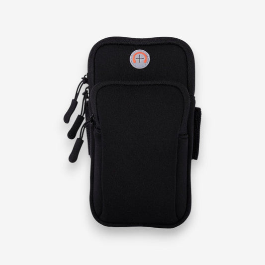 Brassard de sport réglable avec fermeture éclair et sangle ajustable - PanierRoyale