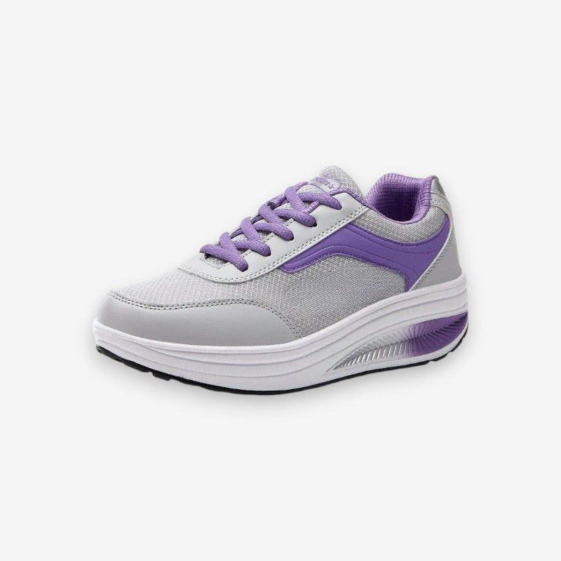 Chaussures Classiques à Bout Rond avec Semelle Amortie et Lacets Réglables