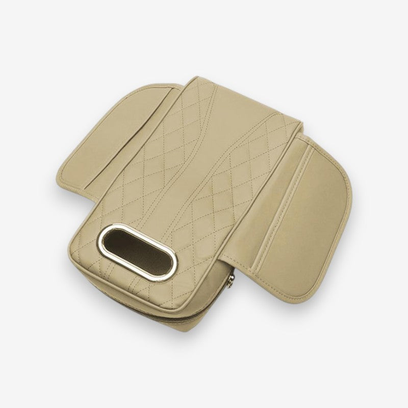 Coussin d'Accoudoir de Voiture avec Pochette de Stockage