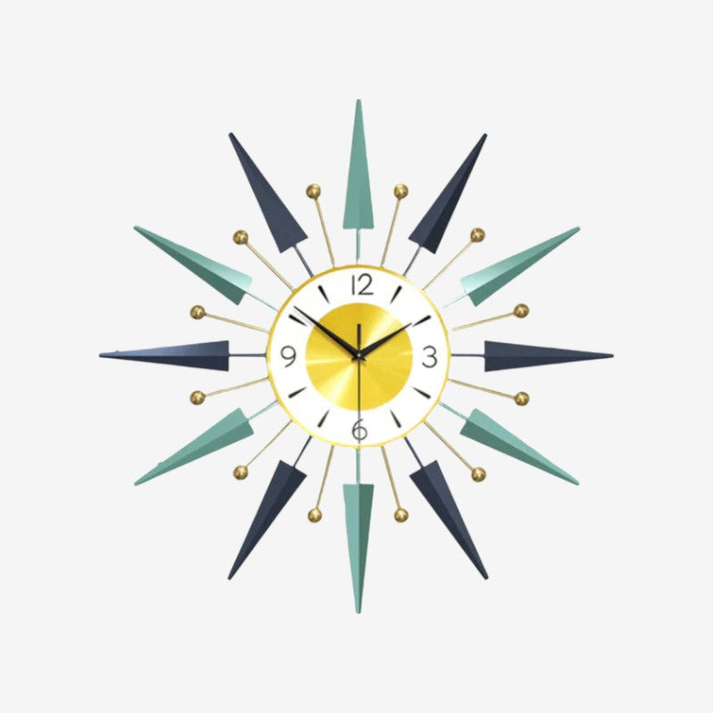 Horloge Murale Moderne Silencieuse Design Élégant - PanierRoyale