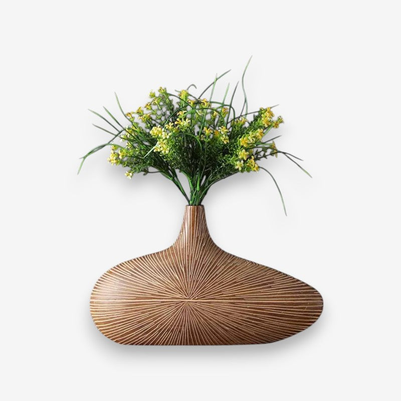 Vase en Verre Décoratif pour Fleurs Fraîches - PanierRoyale