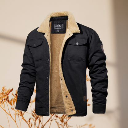 Blouson jean décontracté pour homme