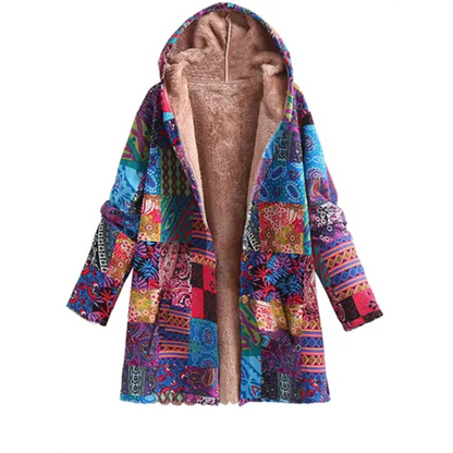 Pull Féminin Hiver Capuche Oversize Doux