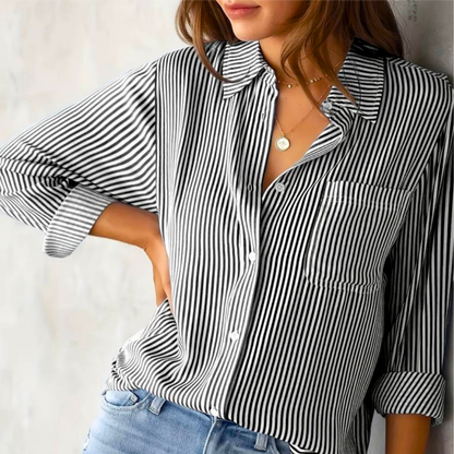 Chemisier Femme Manches Longues Élégant et Chic