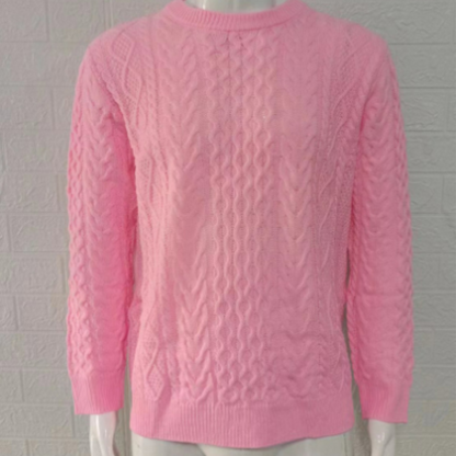 Pull Hiver Col Ronde Doux et Chaud - vue 3