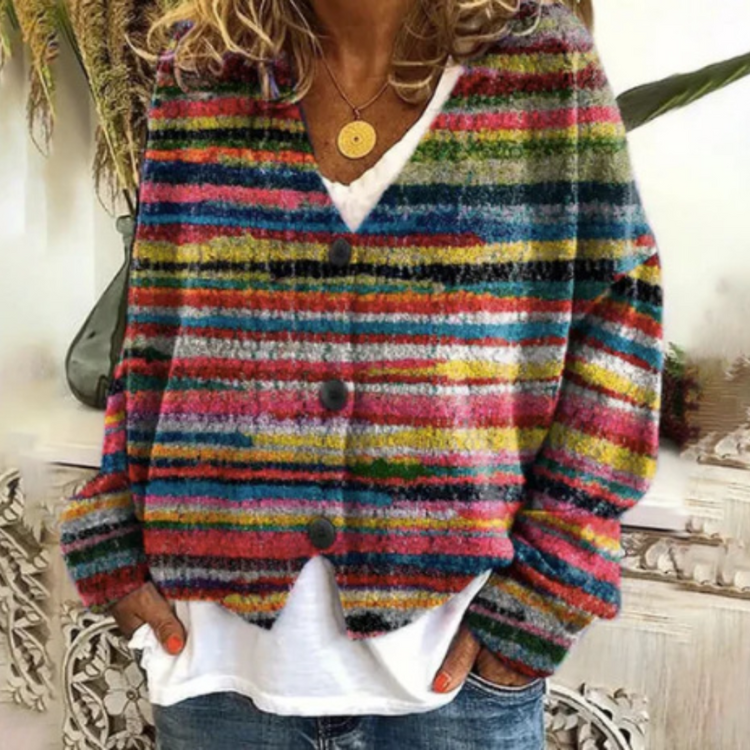 Cardigan Femme Manches Longues Tendance