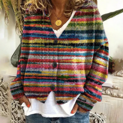 Cardigan Femme Manches Longues Tendance