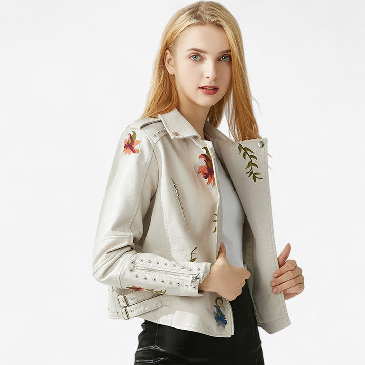 Veste Zippée Fleurs Colorées - vue 2