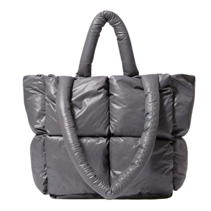 Sac à Épaule Femme Élégant Matelassé Noir