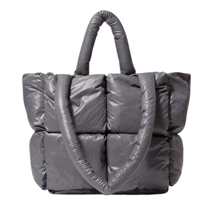 Sac à Épaule Femme Élégant Matelassé Noir