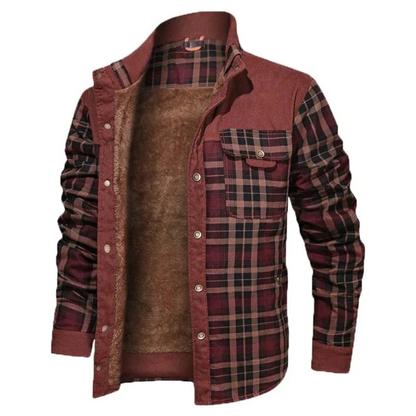 Veste Hiver Homme Élégante avec Fermeture Éclair