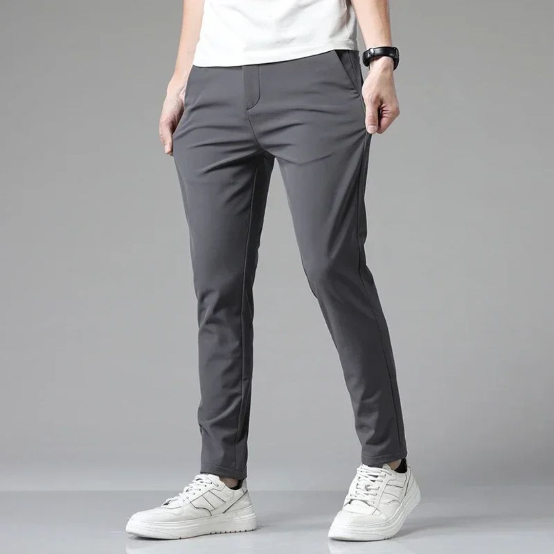 Pantalon Homme Slim Fit Noir