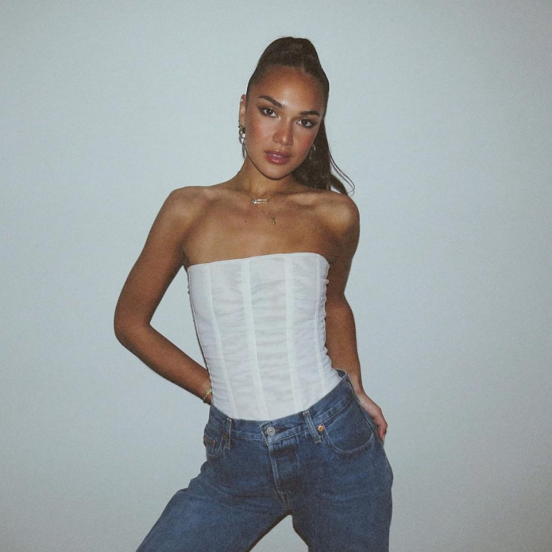 Corset Femme Élégant et Confortable sans Bretelles
