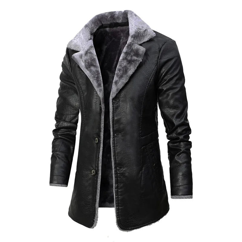 Blouson Cuir Noir Véritablement Chic et Élégant - PanierRoyale