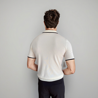 Polo Homme Classique Coton Décontracté