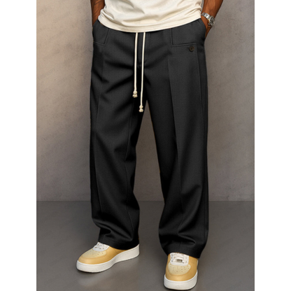 Pantalon homme casual taille large