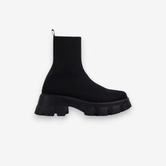 Bottines Femme Neige avec Semelle Antidérapante et Fermeture Éclair Rapide - PanierRoyale