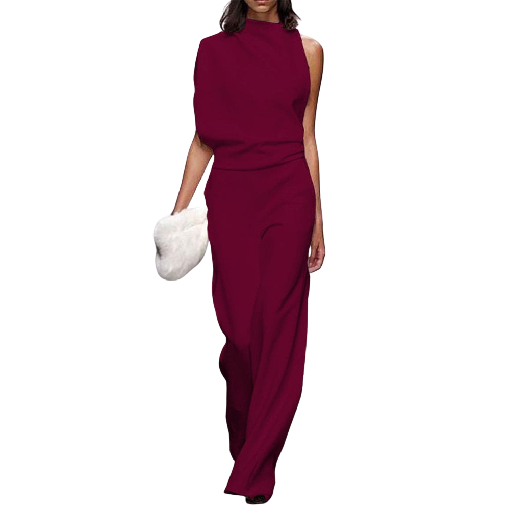 Combinaison Femelle Manches Courtes et Pantalon Large