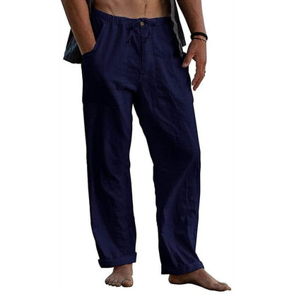Pantalon de sport larges et confortables avec poches latérales