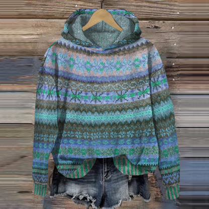 Pull Capuche Femme Chaud et Confortable Hiver