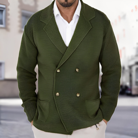Cardigan Homme Grande Taille Douillet en Laine