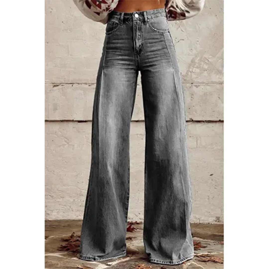 Jean Femme High-Waist Confort et Élégant
