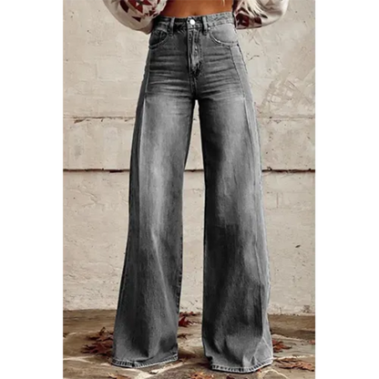 Jean Femme High-Waist Confort et Élégant