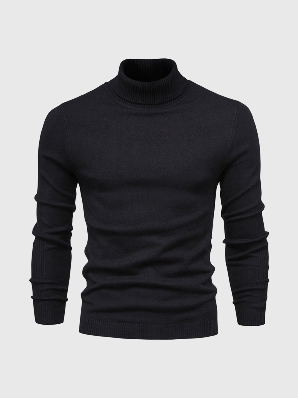 Pull à Col Roulé Homme Lavable