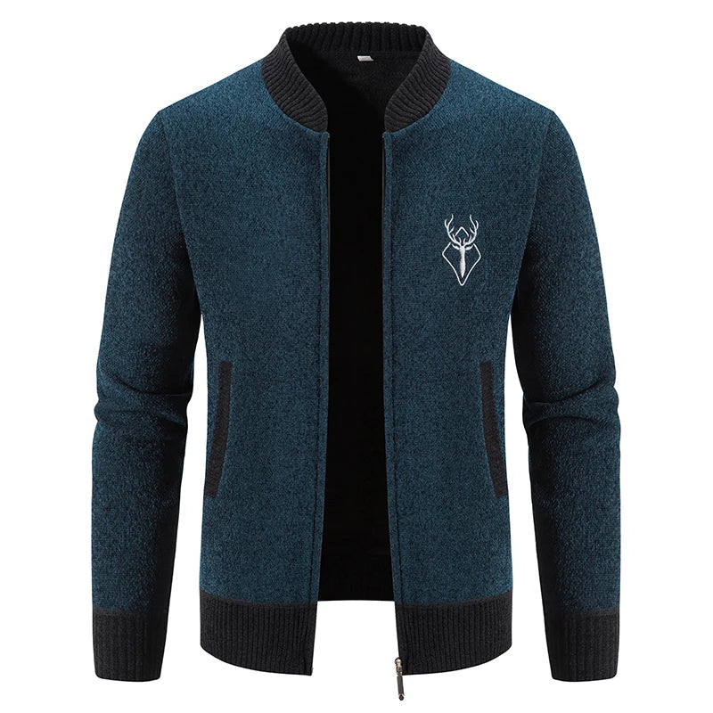 Veste zippée femme slim avec manches longues et poches côtés - PanierRoyale