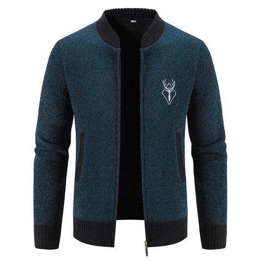 Veste zippée femme slim avec manches longues et poches côtés - PanierRoyale