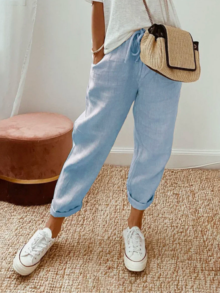 Pantalon Féminin Élégant pour Femme
