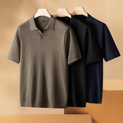 Chemise Polo Homme Côte d'Azur Style Marin - BerlinGlamour
